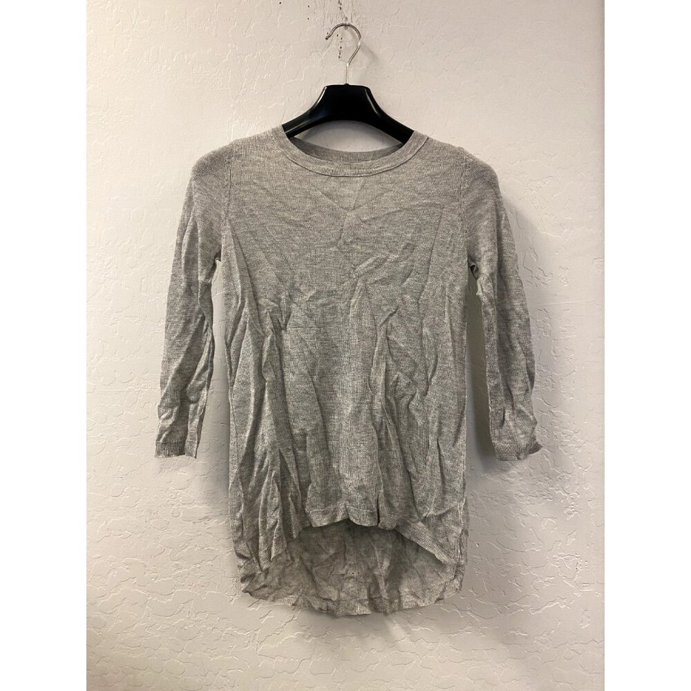 360 Sweater Women's Gray Long Sleeve Sweater size XS